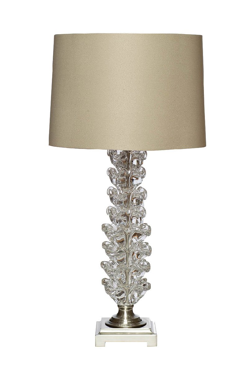 22-87508 Настольная лампа Garda Light плафон коричневый Д38,В78