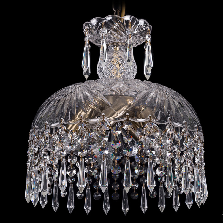 Хрустальный подвесной светильник Bohemia Ivele Crystal серия:7715 7715/30/Pa/Drops