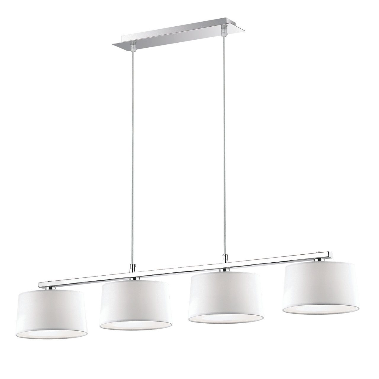 Подвесная люстра Ideal Lux Hilton SP4 Linear Bianco