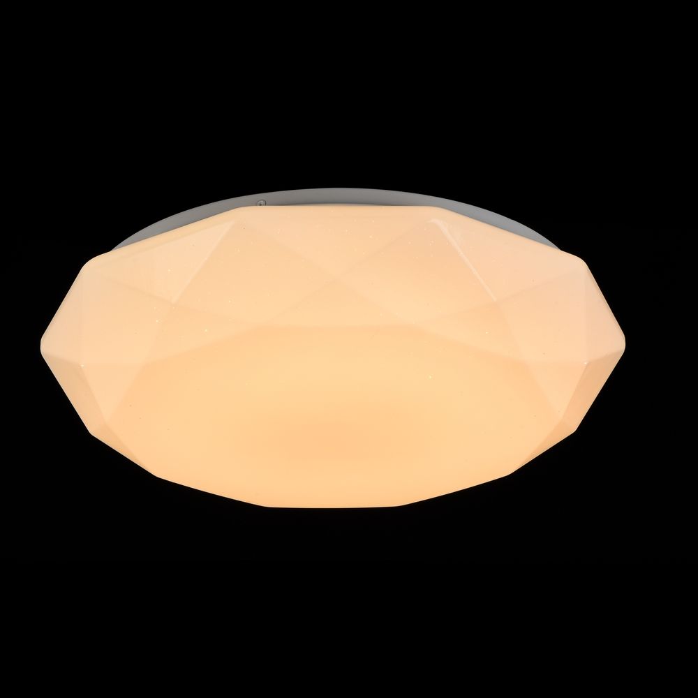 Потолочный светодиодный светильник с пультом ДУ Maytoni Crystallize MOD999-04-W