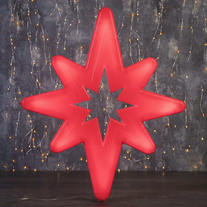 Фигура уличная "Звезда красная" Luazon Lighting 3612429