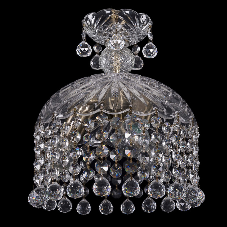 Хрустальный подвесной светильник Bohemia Ivele Crystal серия:7715 7715/22/3/Pa/Balls