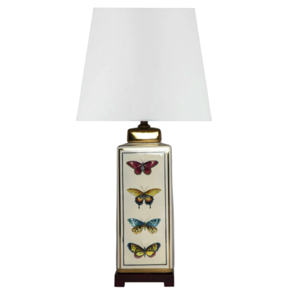 Настольная лампа Square Retro Butterflies Loft Concept 43.138