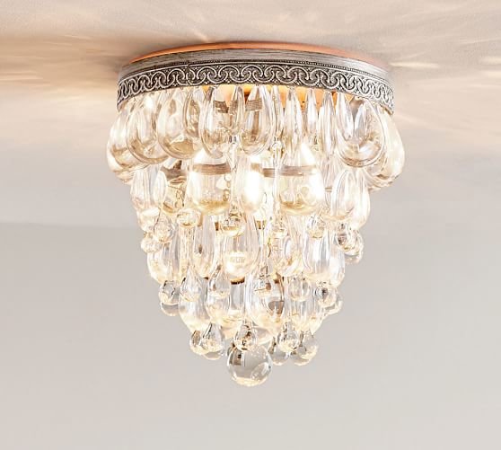 Люстра Clarissa Crystal Drop Sconce Ceiling