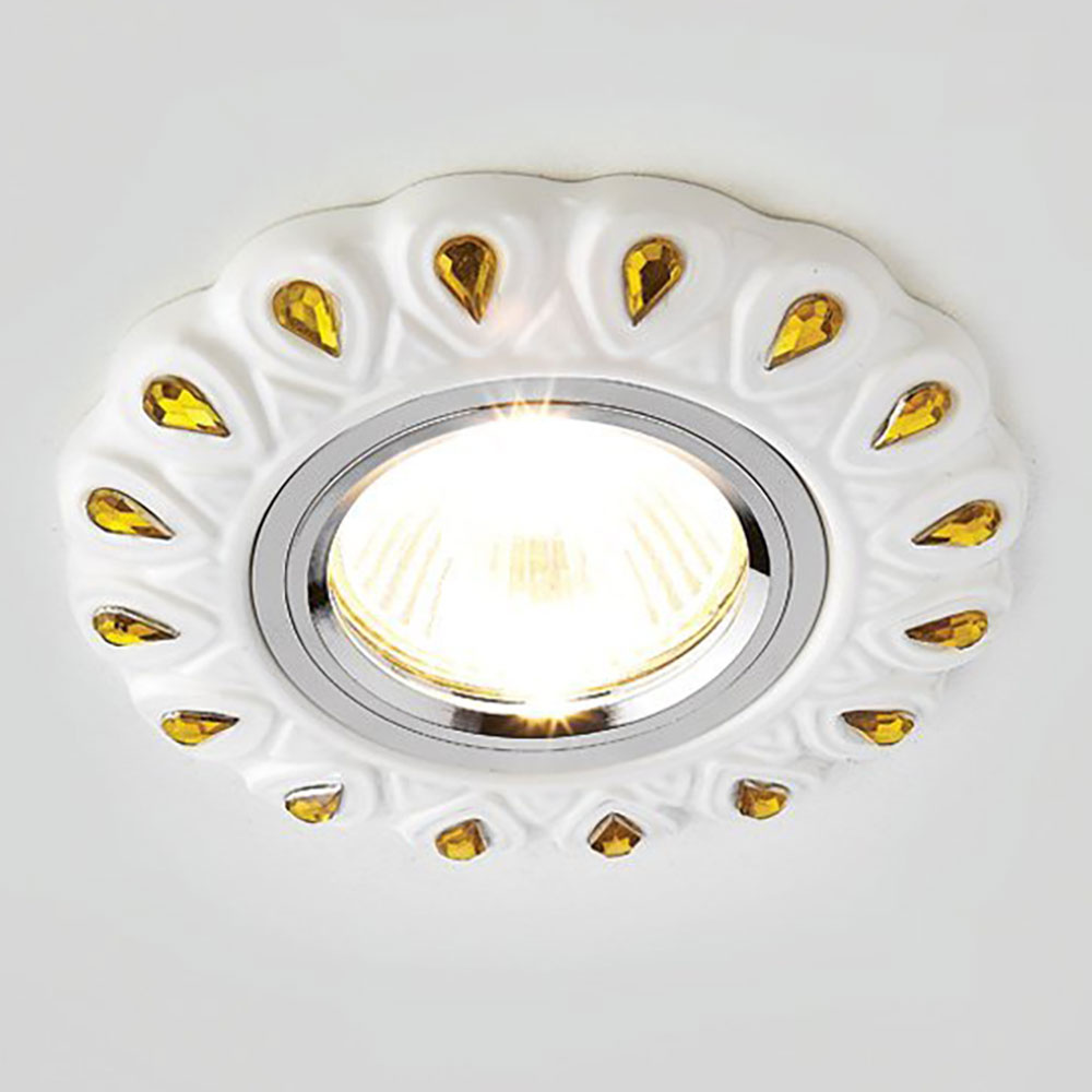Точечный светодиодный светильник Ambrella DESIGN D5540 W/YL