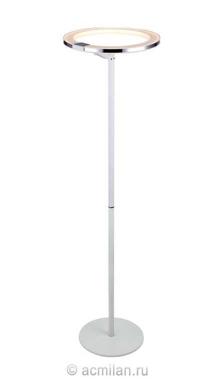 SL868.505.01 — Торшер светодиодный ST Luce, 1 плафон, белый с хромом