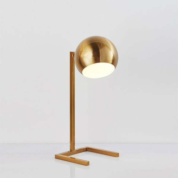 Настольная лампа Pietro Brass table lamp Loft Concept 43.134.СH.20.ART