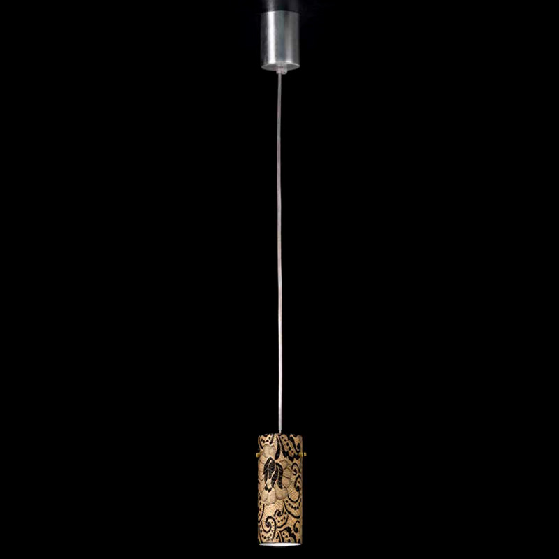 Подвесной светильник Lamp di Volpato Patrizia LP-480/S1 argento nero