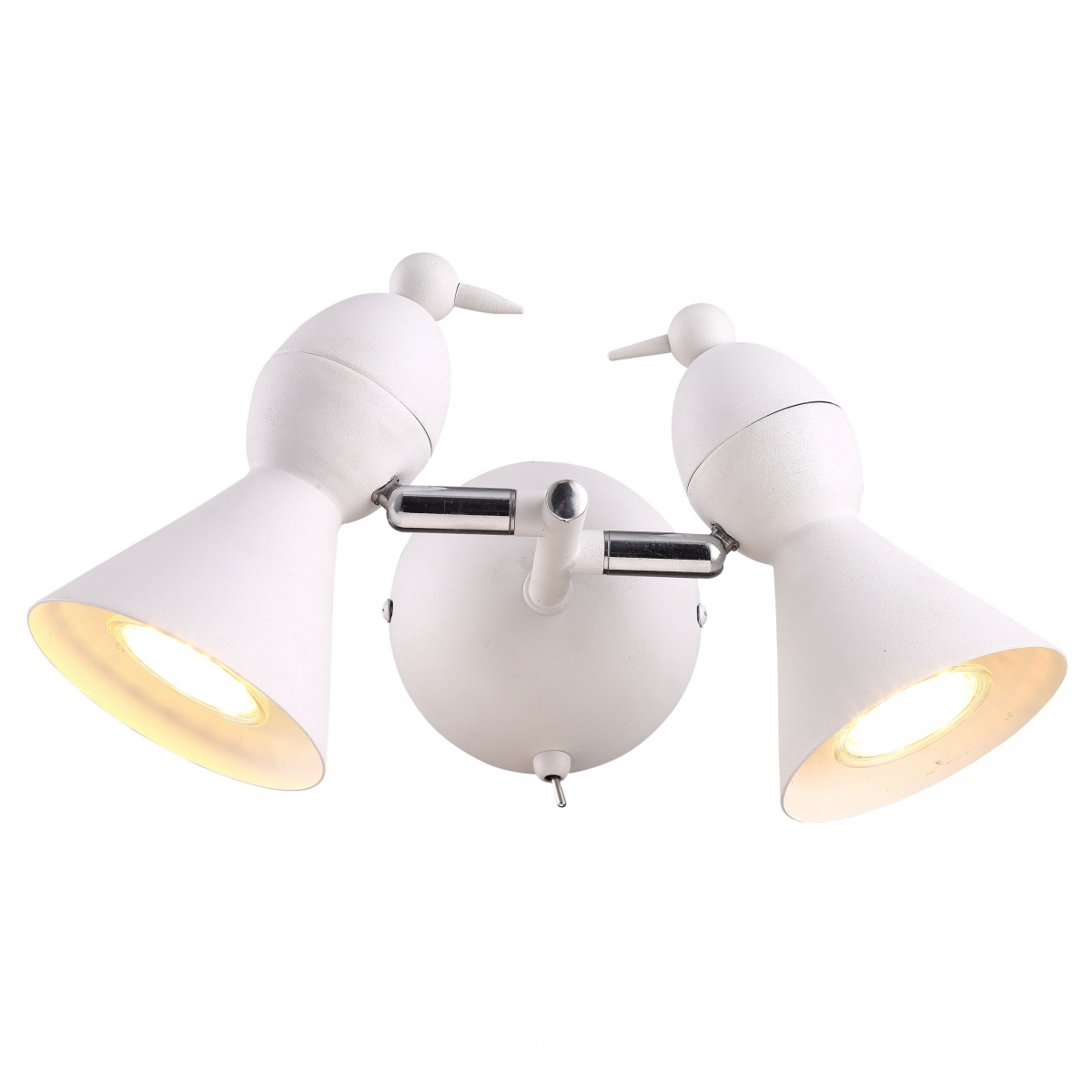 Бра Atelier Areti Alouette two Wall Lamp white Loft Concept 44.434