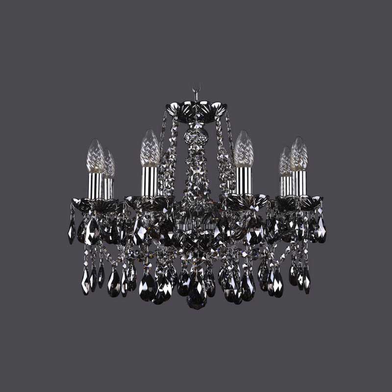 Люстра хрустальная подвесная Bohemia Ivele Crystal серия:1413 1413/8/165/NI/M781