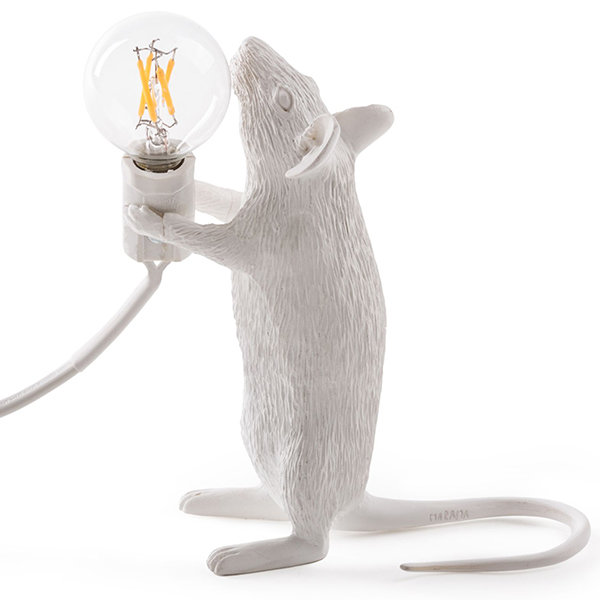 Seletti Big Mouse Lamp #1 H25 Настольная Лампа Мышь