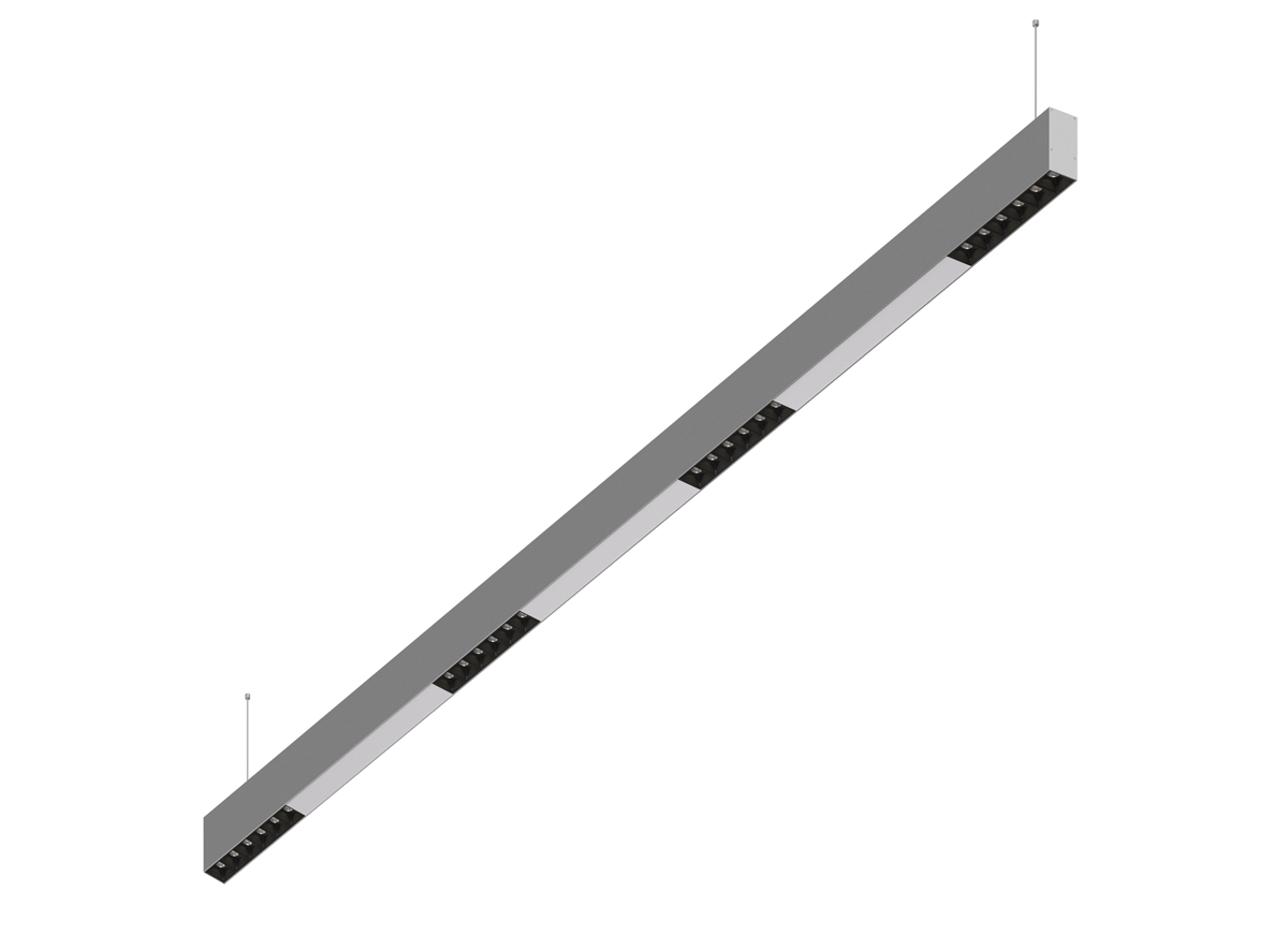 Подвесной светодиодный светильник 1, 5м 24Вт 34° Donolux DL18515S121A24.34.1500BW