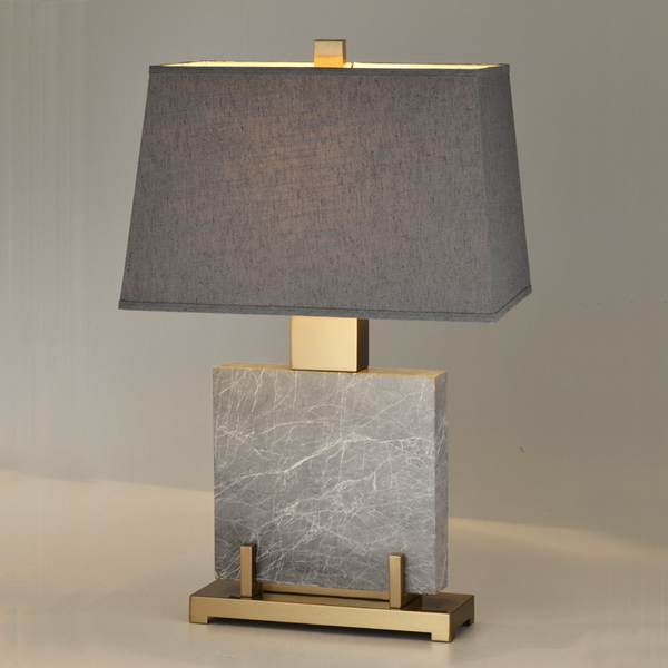 Настольная лампа Table lamp marble Grey Loft Concept 43.237