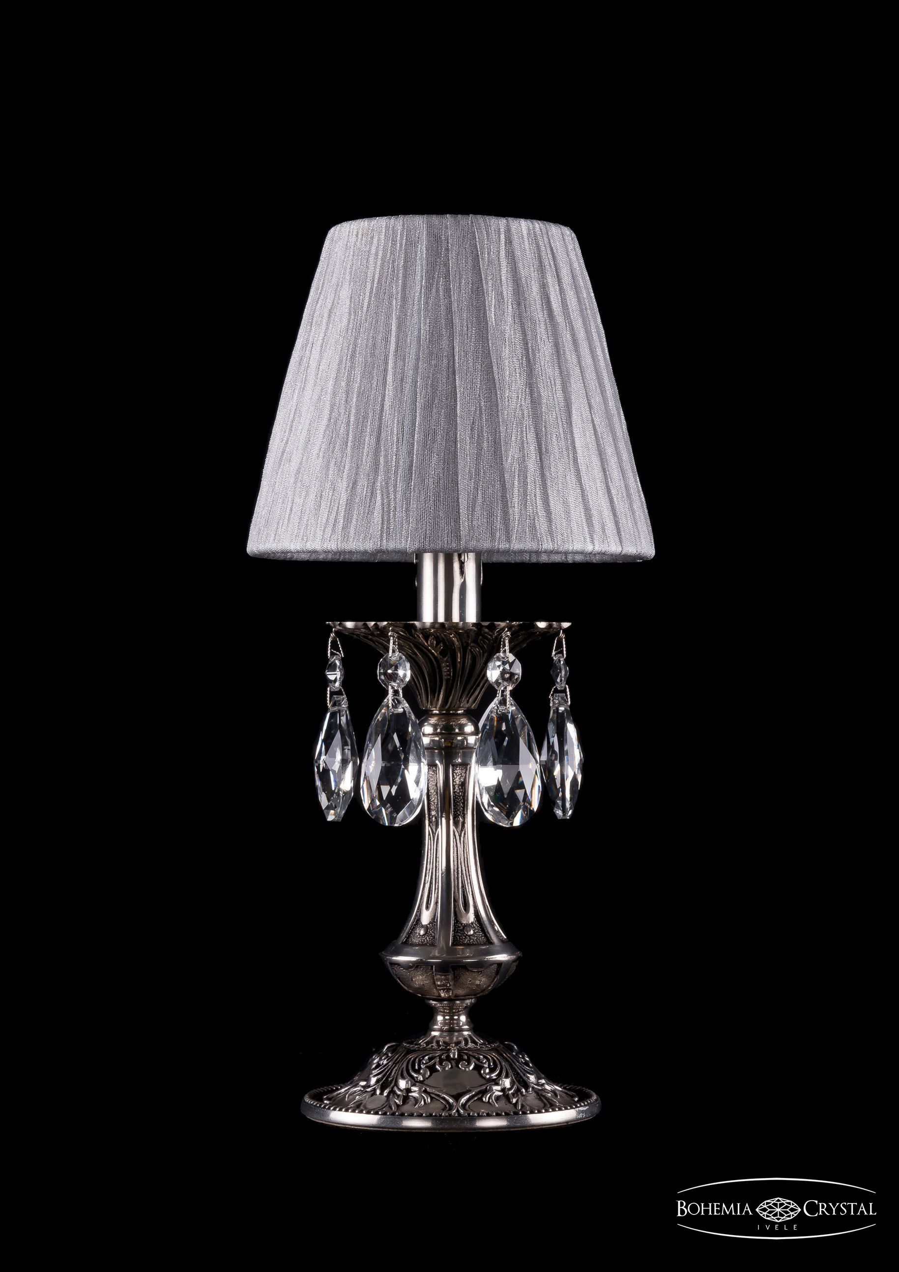 Настольная лампа Bohemia Ivele 1702L/1-30/NB/SH6-160