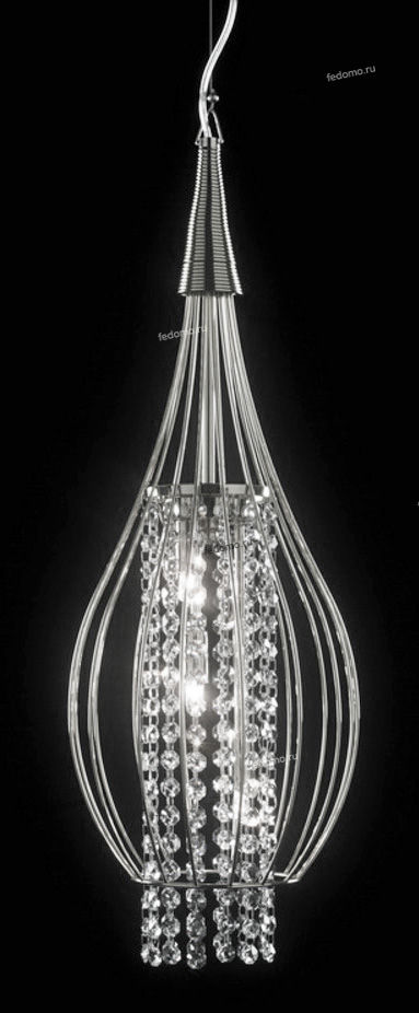 SL938.113.03 — Люстра подвесная ST Luce, 3 плафона, прозрачный с хромом