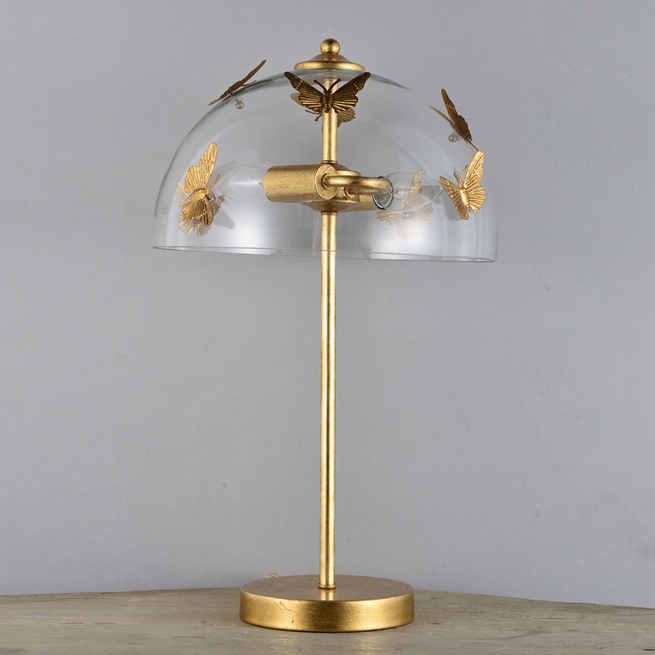 Настольная лампа Gold Butterfly Loft Concept 43.39