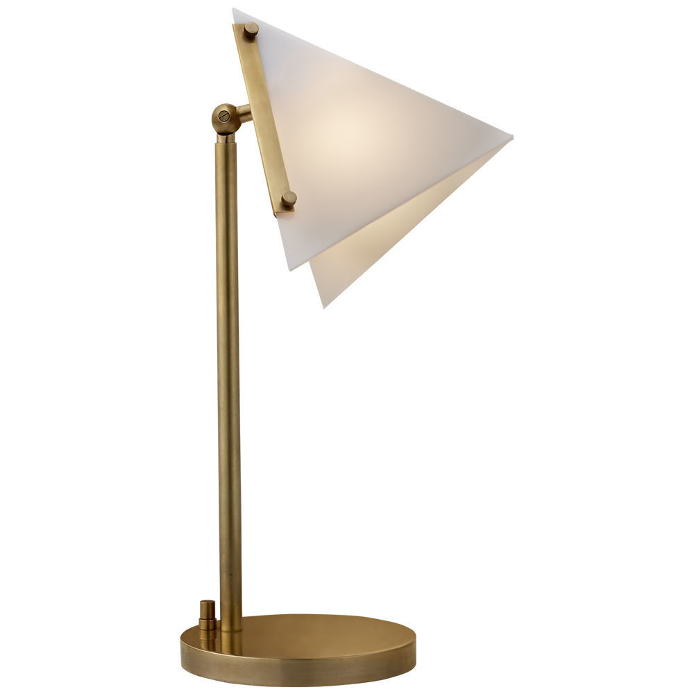 Настольная лампа FORMA ROUND BASE TABLE LAMP Brass Loft Concept 43.31