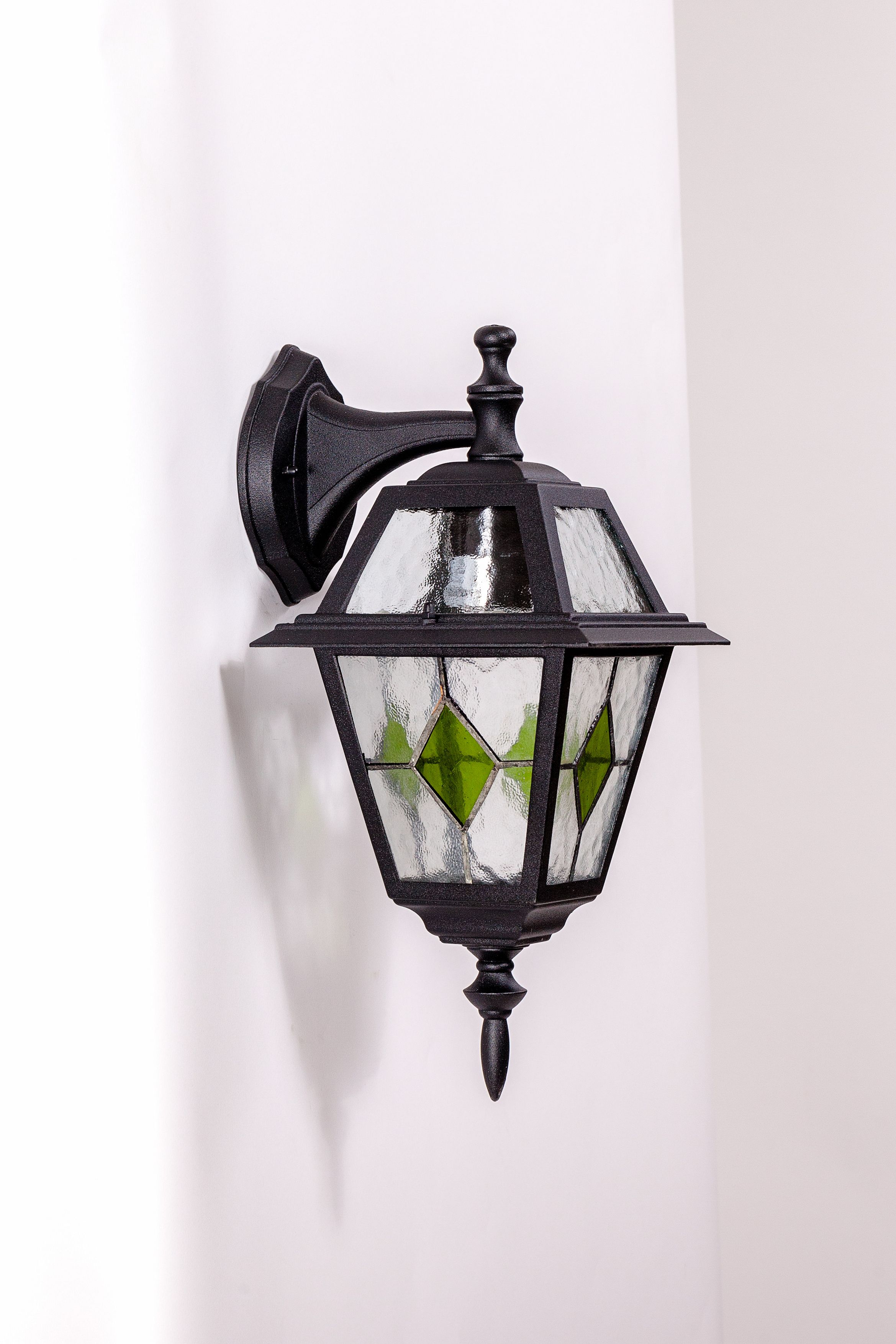 Настенный уличный светильник Oasis Light FARO LEAD GLASS 91102 LGG