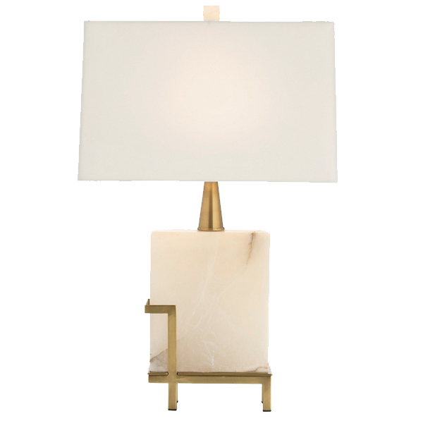 Настольная лампа Art-Deco White marble Lamp Loft Concept 43.117