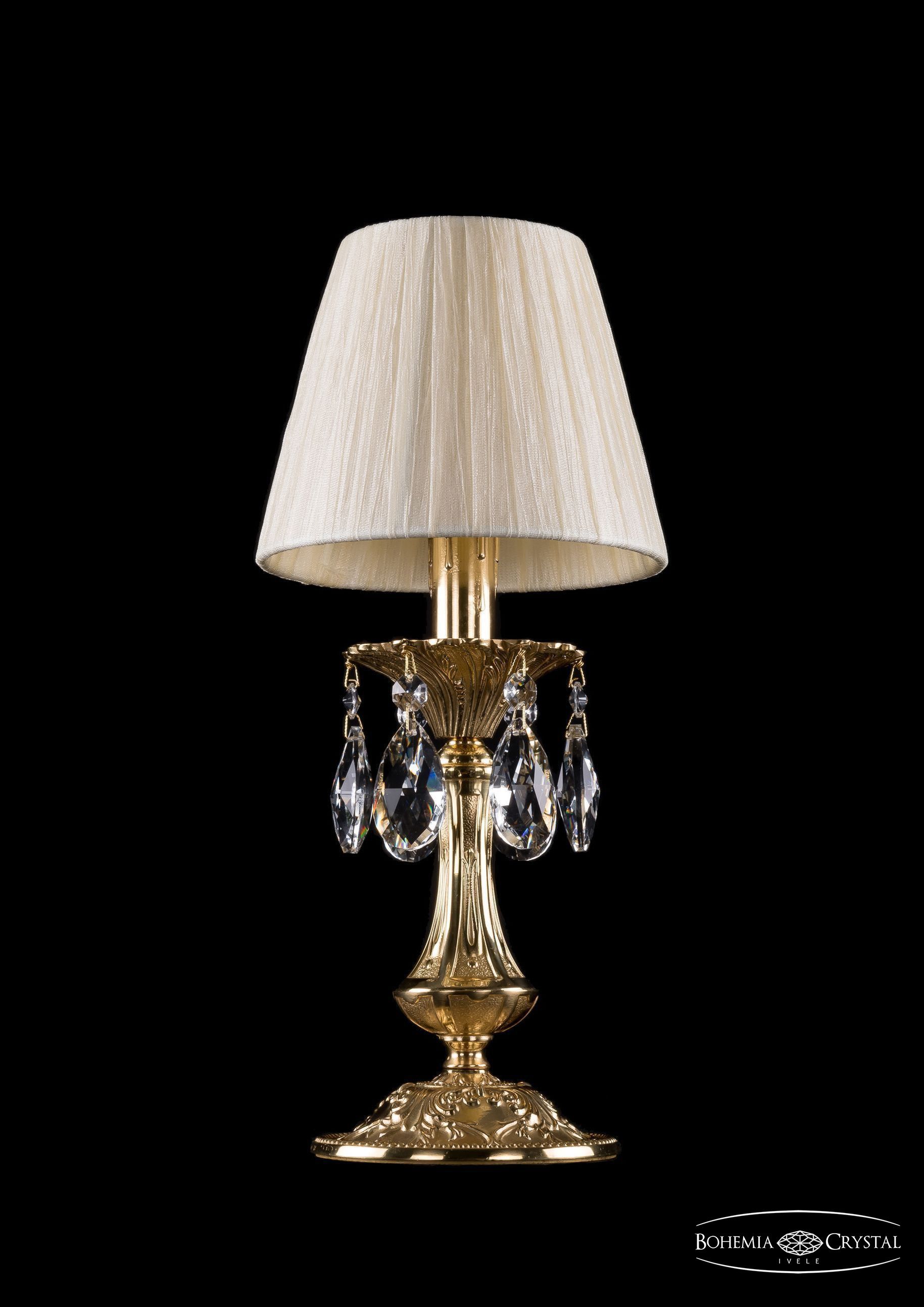 Настольная лампа Bohemia Ivele 1702L/1-30/G/SH33-160