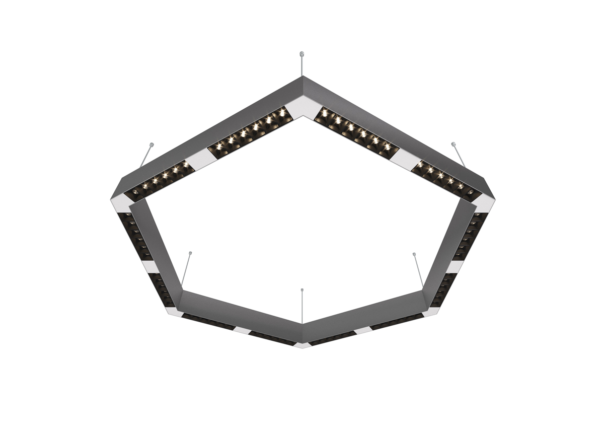 Подвесной светодиодный светильник 0, 9м 72Вт 48° Donolux DL18515S111А72.48.900BW