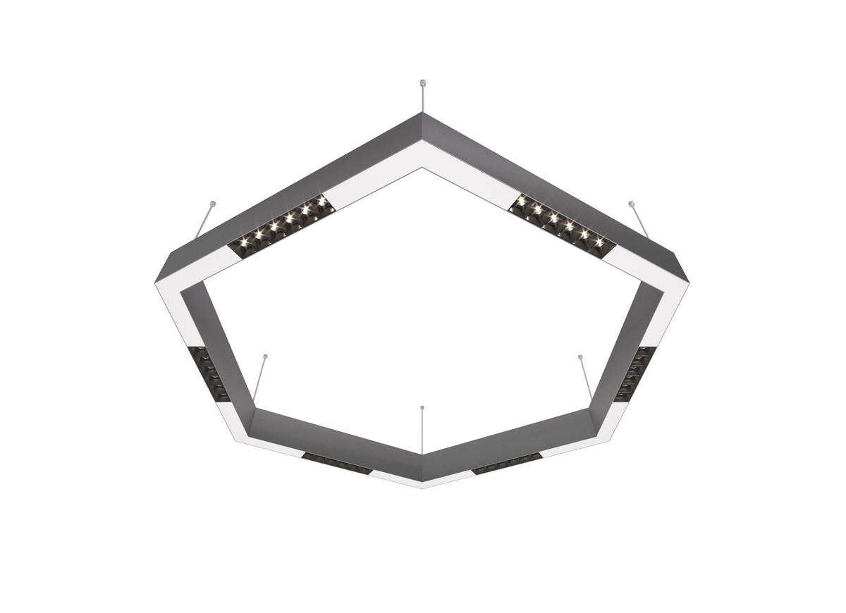 Подвесной светодиодный светильник 0, 9м 36Вт 48° Donolux DL18515S111А36.48.900BW