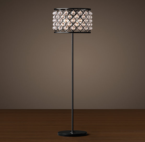 Напольная лампа RH Spencer Floor Lamp Loft Concept 41.021.MT.BL.T1B