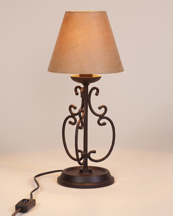 L15031.37 — Настольная лампа L'Arte Luce Capri, 1 плафон, коричневый, бежевый