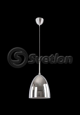 Светильник подвесной, HB5006 chrome/silver d=160mm