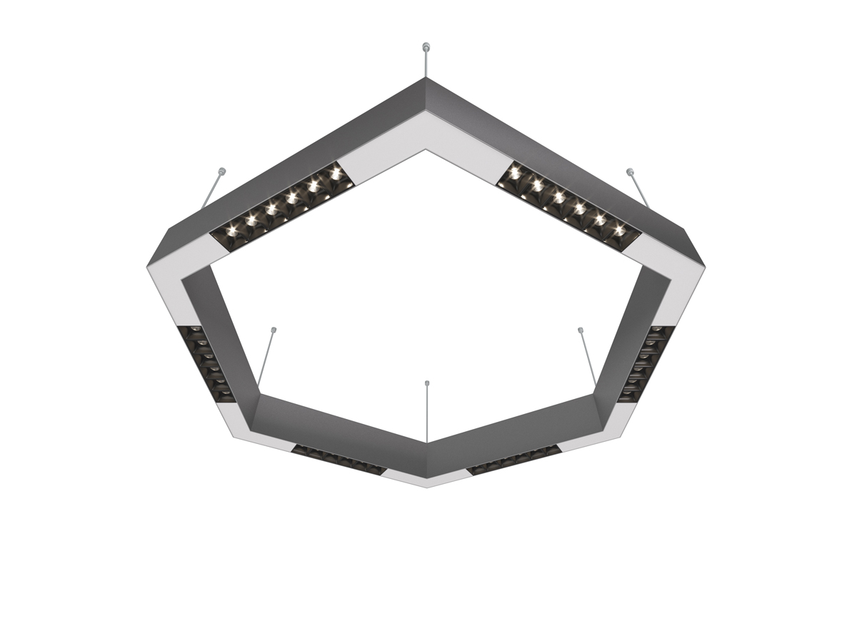 Подвесной светодиодный светильник 0, 7м 36Вт 34° Donolux DL18515S111А36.34.700BW