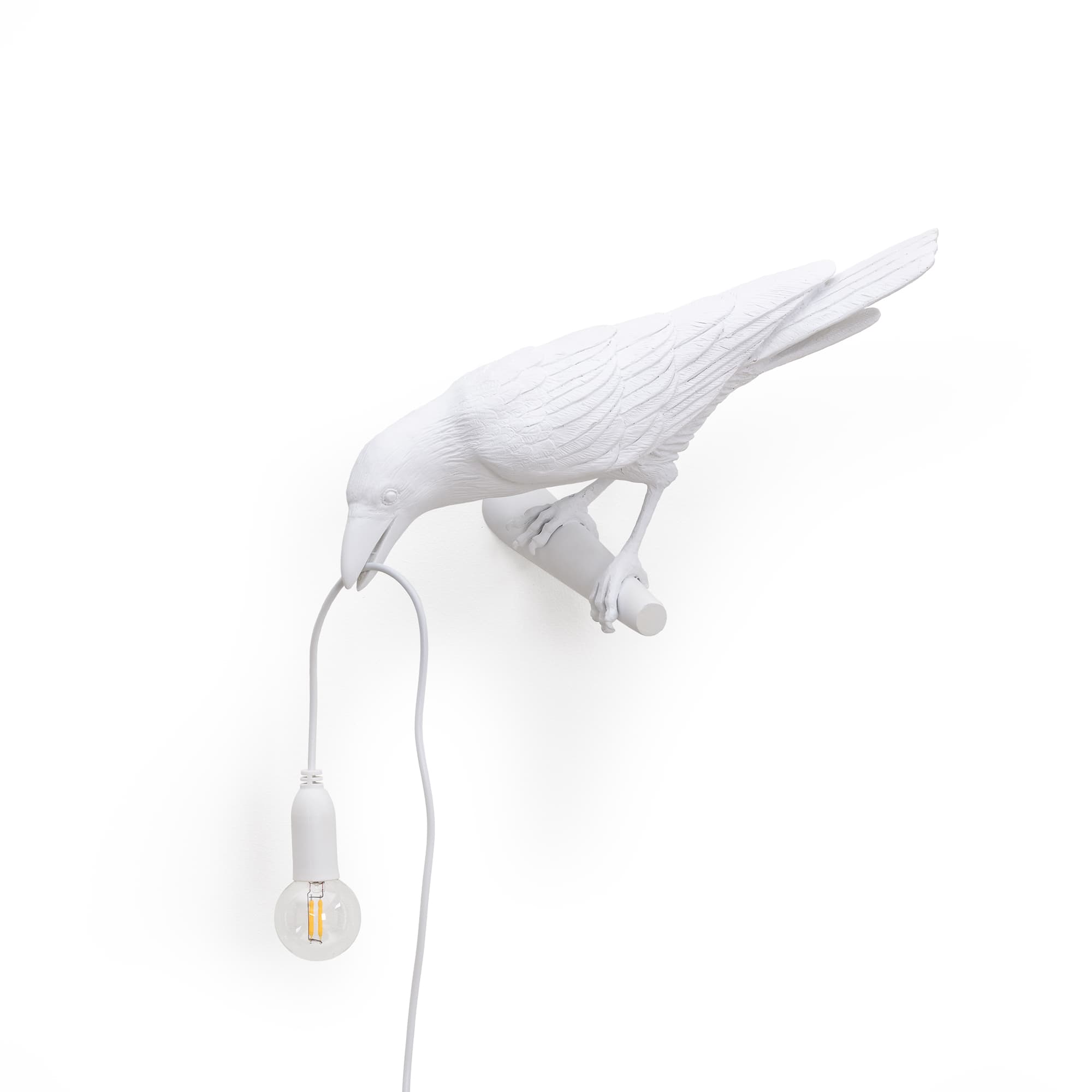 Настенный светильник Seletti Bird White Looking