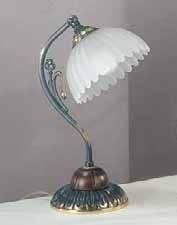 Настольная лампа декоративная Reccagni Angelo P 2610 в стиле Классический. Коллекция Bronze 3610. Подходит для интерьера Для гостиной 