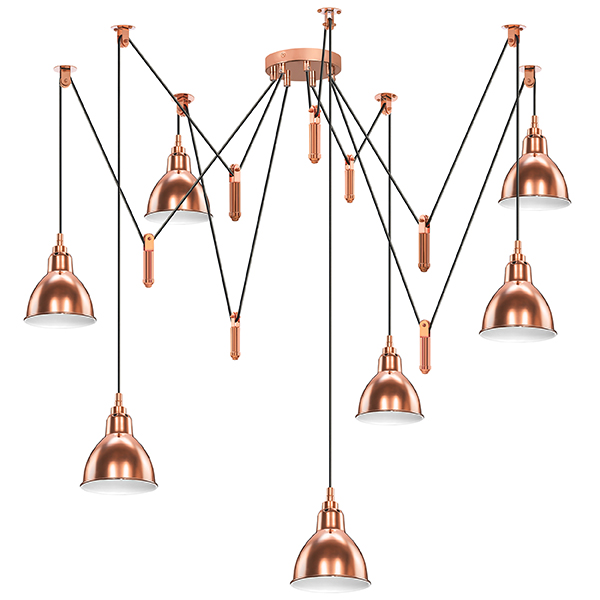 Подвесной светильник Copper Construction Loft Concept 40.2267