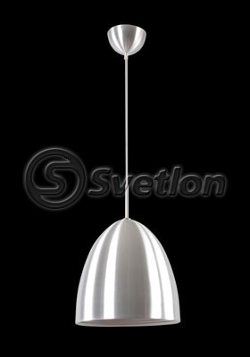 Светильник подвесной, HB5005 brushed aluminum/silver d=245mm