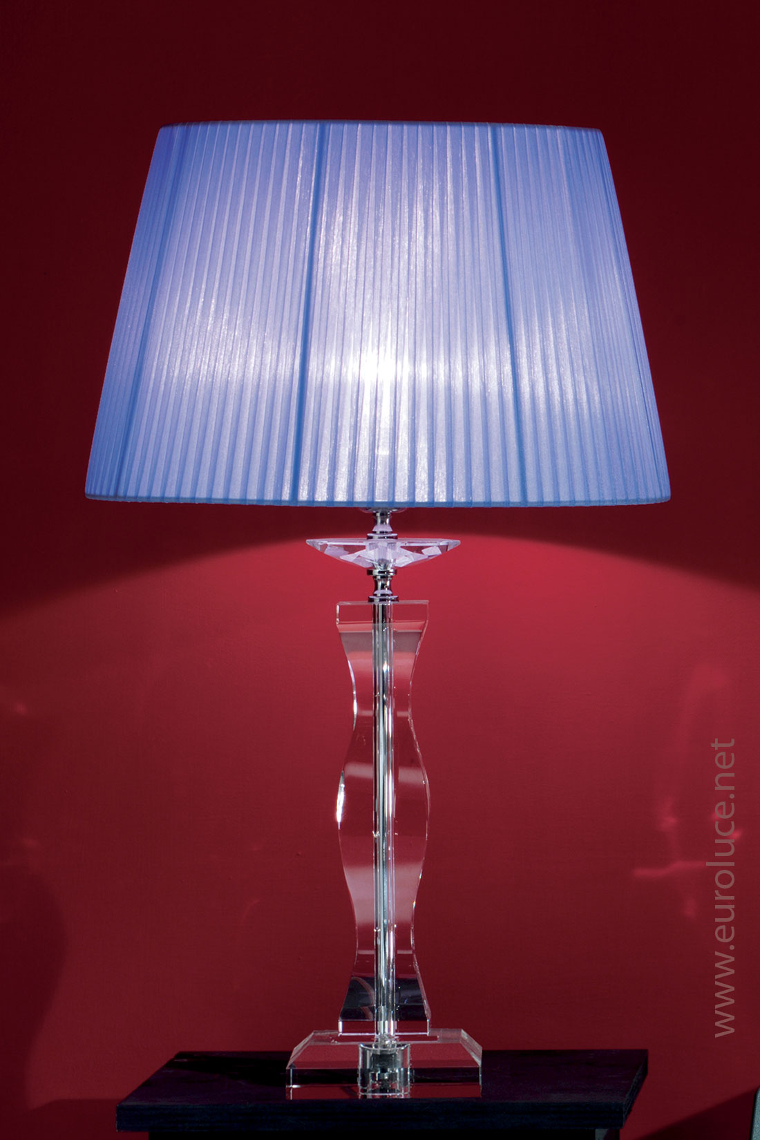 Большая настольная лампа Euroluce ARCOBALENO LG1 / Blue 1090 (196/LG1L)