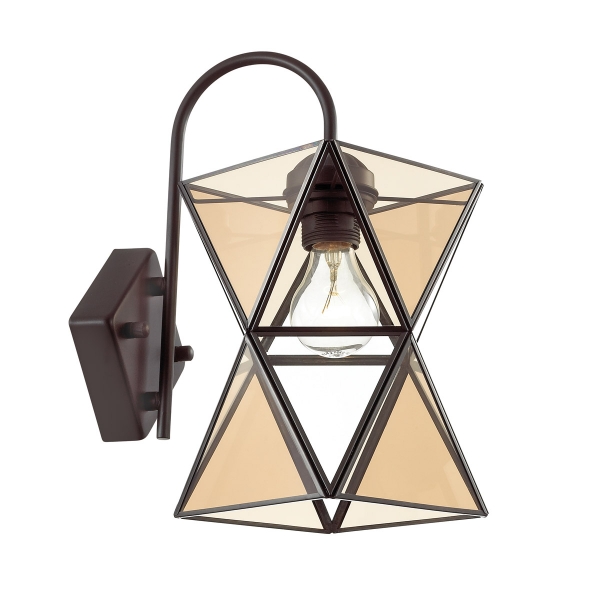Бра PolyPyramid Glass Bra Cognac Loft Concept 44.247