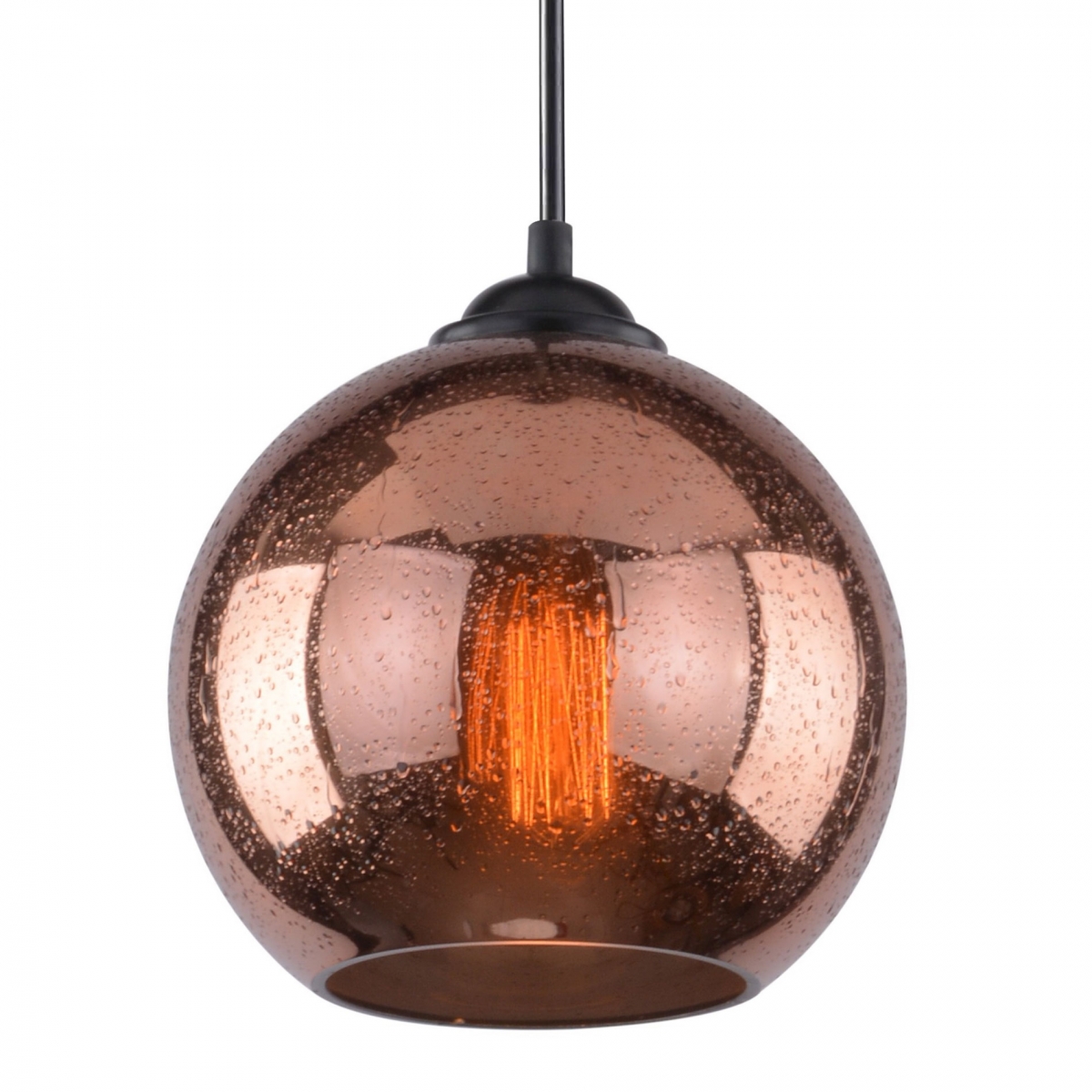 Подвесной светильник Drops Sphere Glass Pendant Lamp copper Loft Concept 40.1983