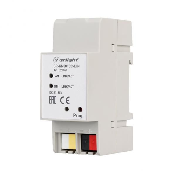 Конвертер SR-KN001CC-DIN (20-30V, 12mA, Ethernet) Arlight 023044