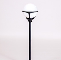 Уличный наземный светильник Oasis Light 88106 Bl в стиле Модерн Классический. Коллекция GENOVA. Подходит для интерьера 