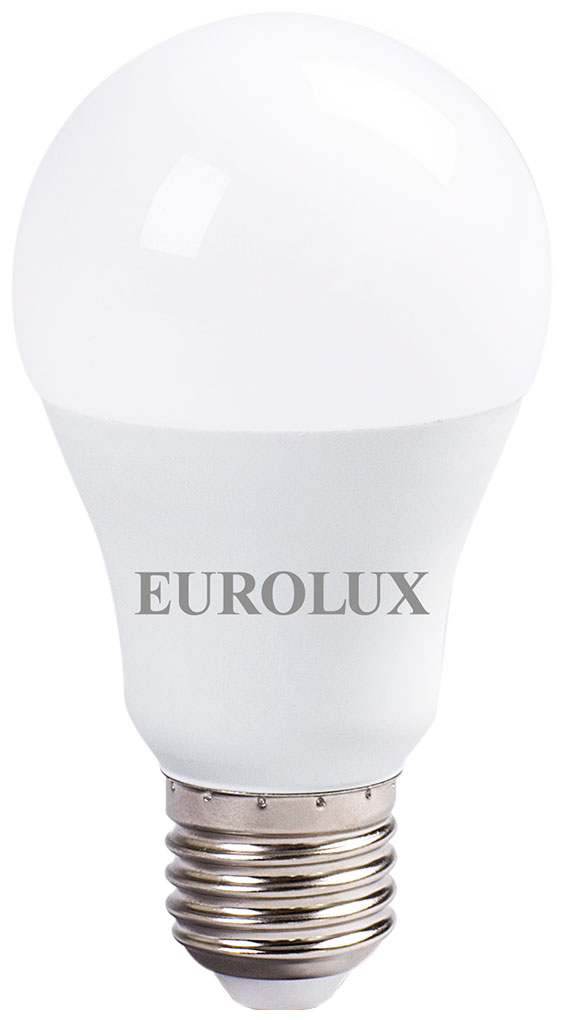 Лампа светодиодная Eurolux LL-E-A60-13W-230-2,7K-E27 (груша, 13Вт, тепл., Е27) белый в Волгограде