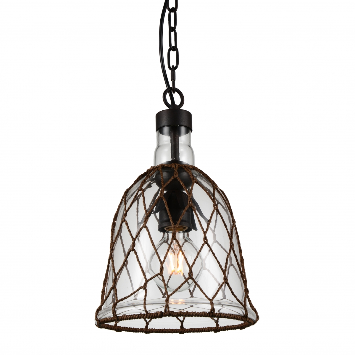 Подвесной светильник bell fishnet pendant lamp Loft Concept 40.2154