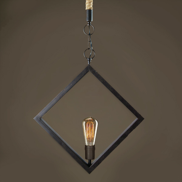 Люстра Romb Loft Rope Light Loft Concept 40.106.MT.BL.T1B