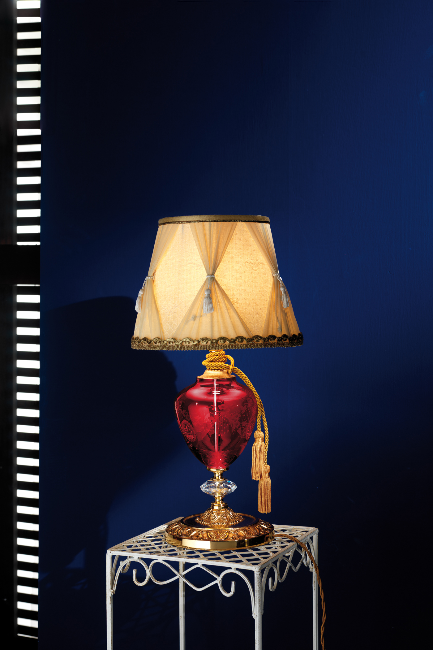 Малая настольная лампа Euroluce GARDEN LP1 / Ruby 1374 (266/LP1L)