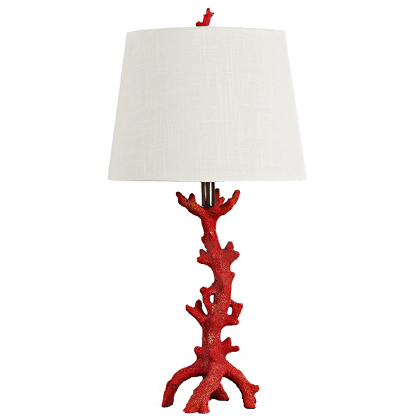 Настольная лампа Красный коралл Loft Concept 43.264