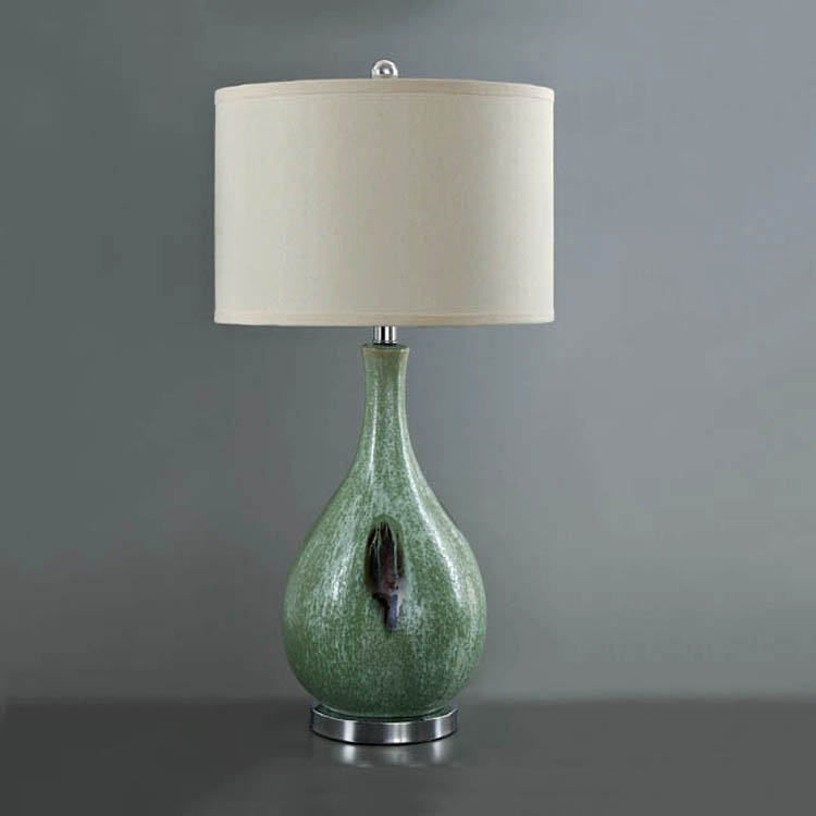 Настольная лампа Зеленый лук Loft Concept 43.022.CR.BL.T1B