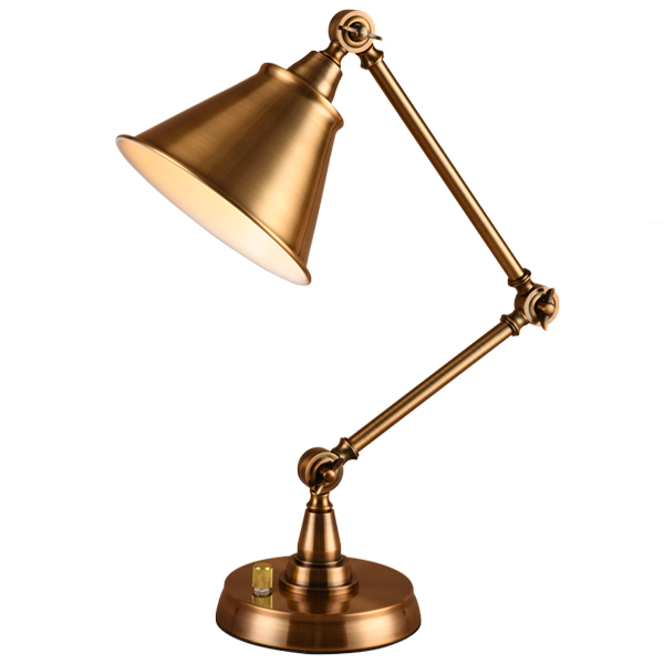 Настольная лампа 20TH C.Factory FilamentI Table Lamp antique brass Loft Concept 43.285