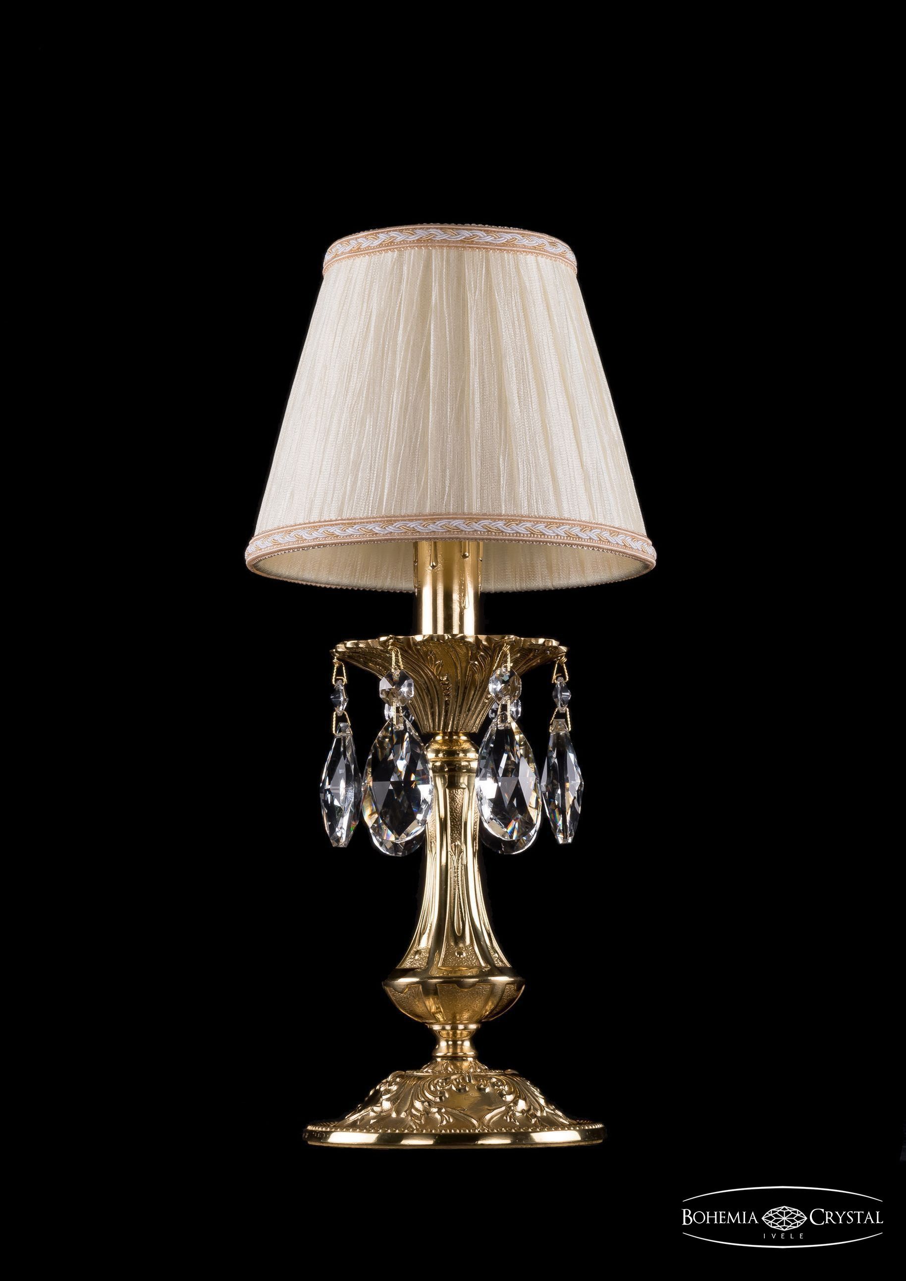 Настольная лампа Bohemia Ivele 1702L/1-30/G/SH33A-160