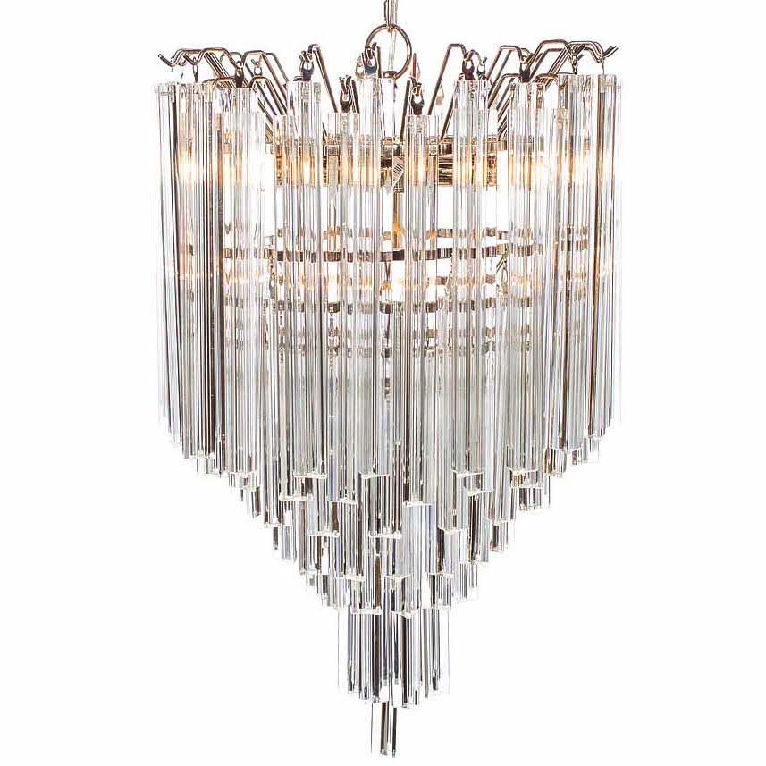 Люстра Odeon Chandelier Glass Clear Loft Concept 40.1929-1