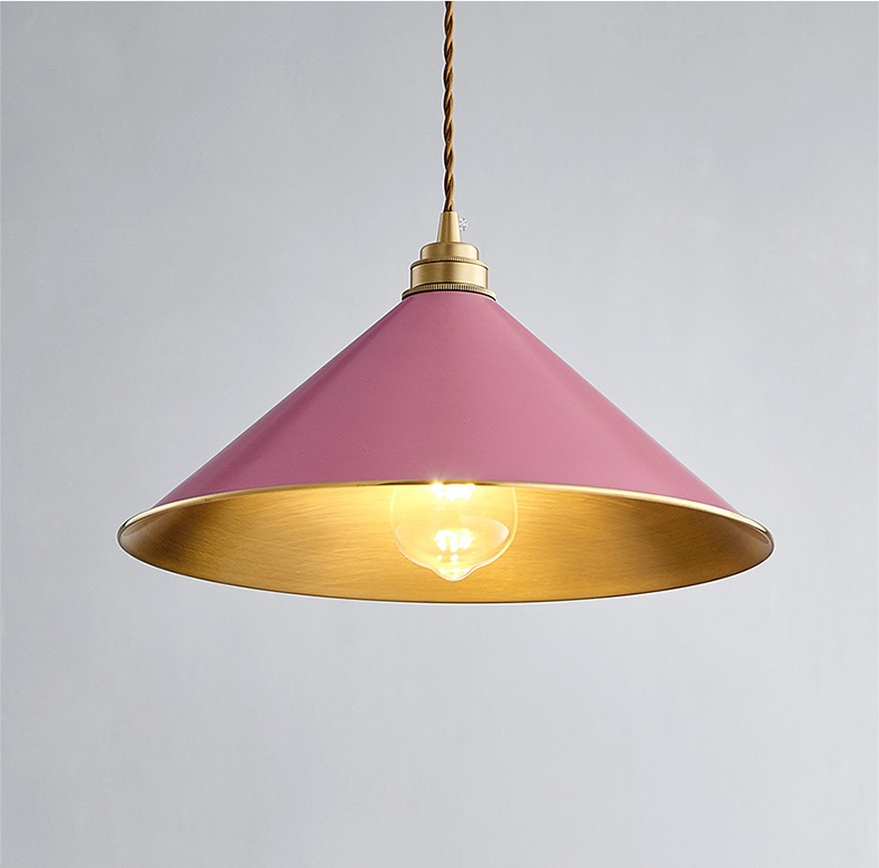 Подвесной светильник Cone Factory filament Pink Loft Concept 40.2131