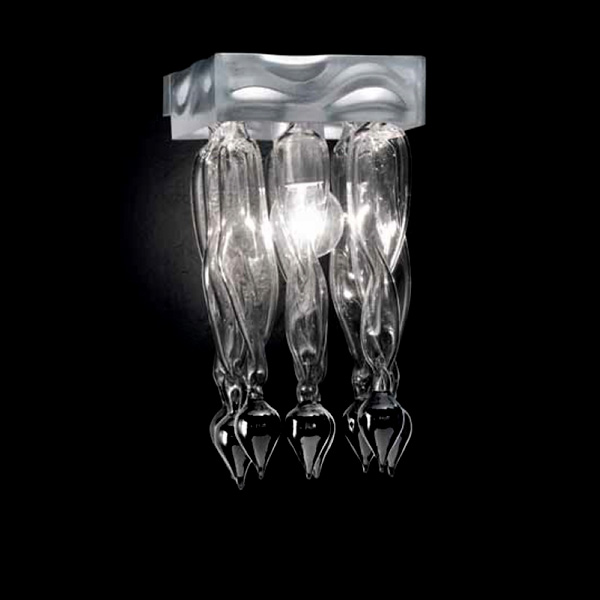Потолочный светильник Lamp di Volpato Patrizia LP-530/APP1 argento nero
